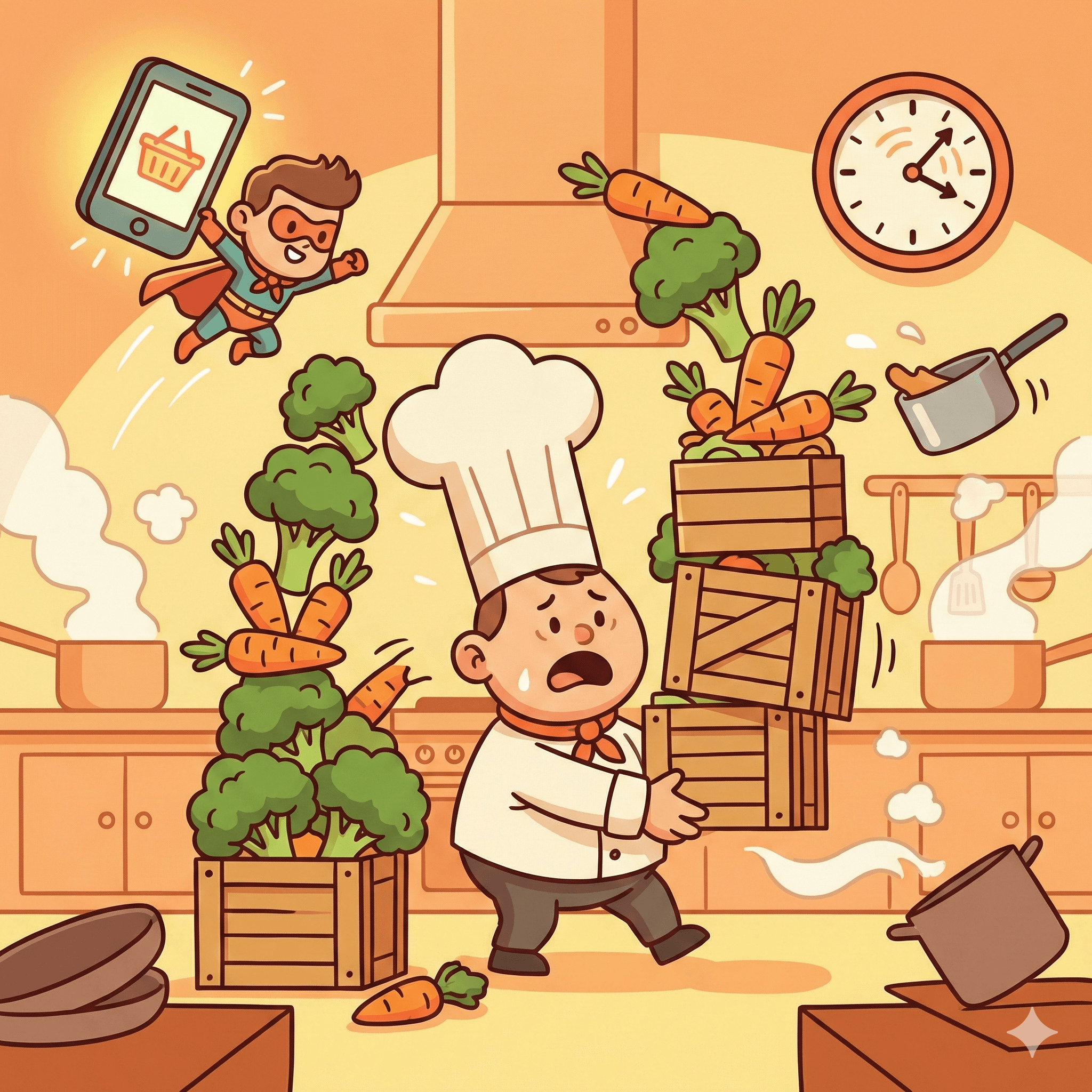 MVP in a Weekend: How a Food App Saved Hotels from COVID Waste screenshot