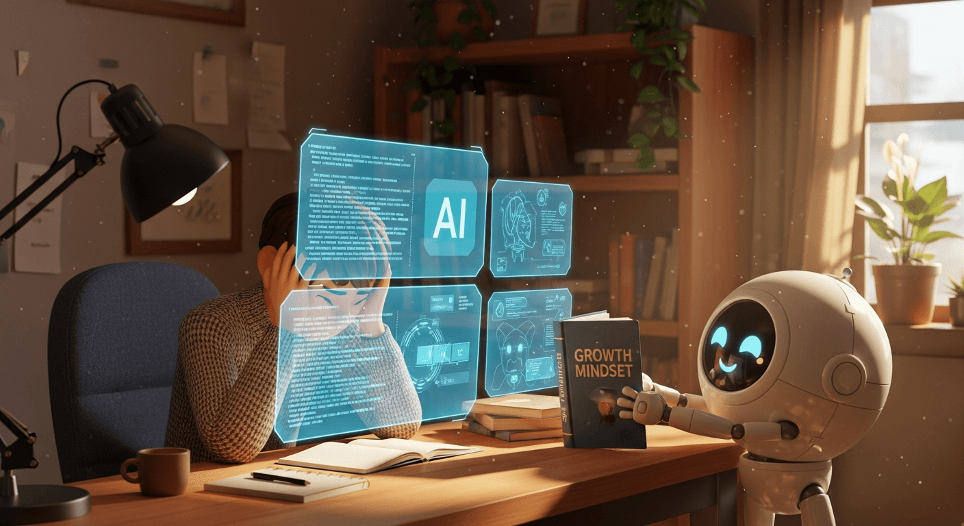 AI made my imposter syndrome worse. Then it made me better at my job.